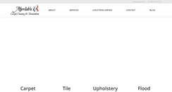 Desktop Screenshot of affordablecarpetcleaningutah.com